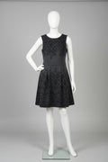Robe fleurie noire - Taille M