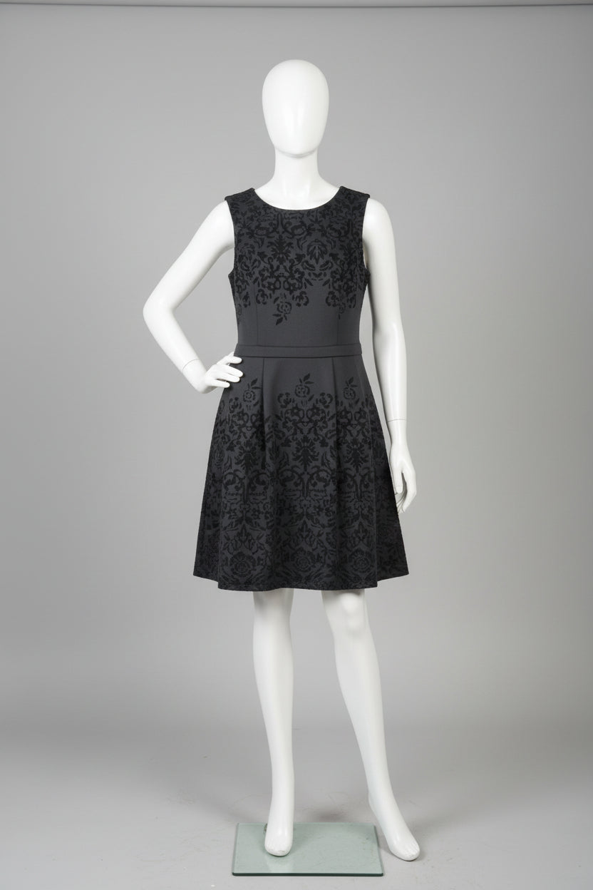 Robe fleurie noire - Taille M