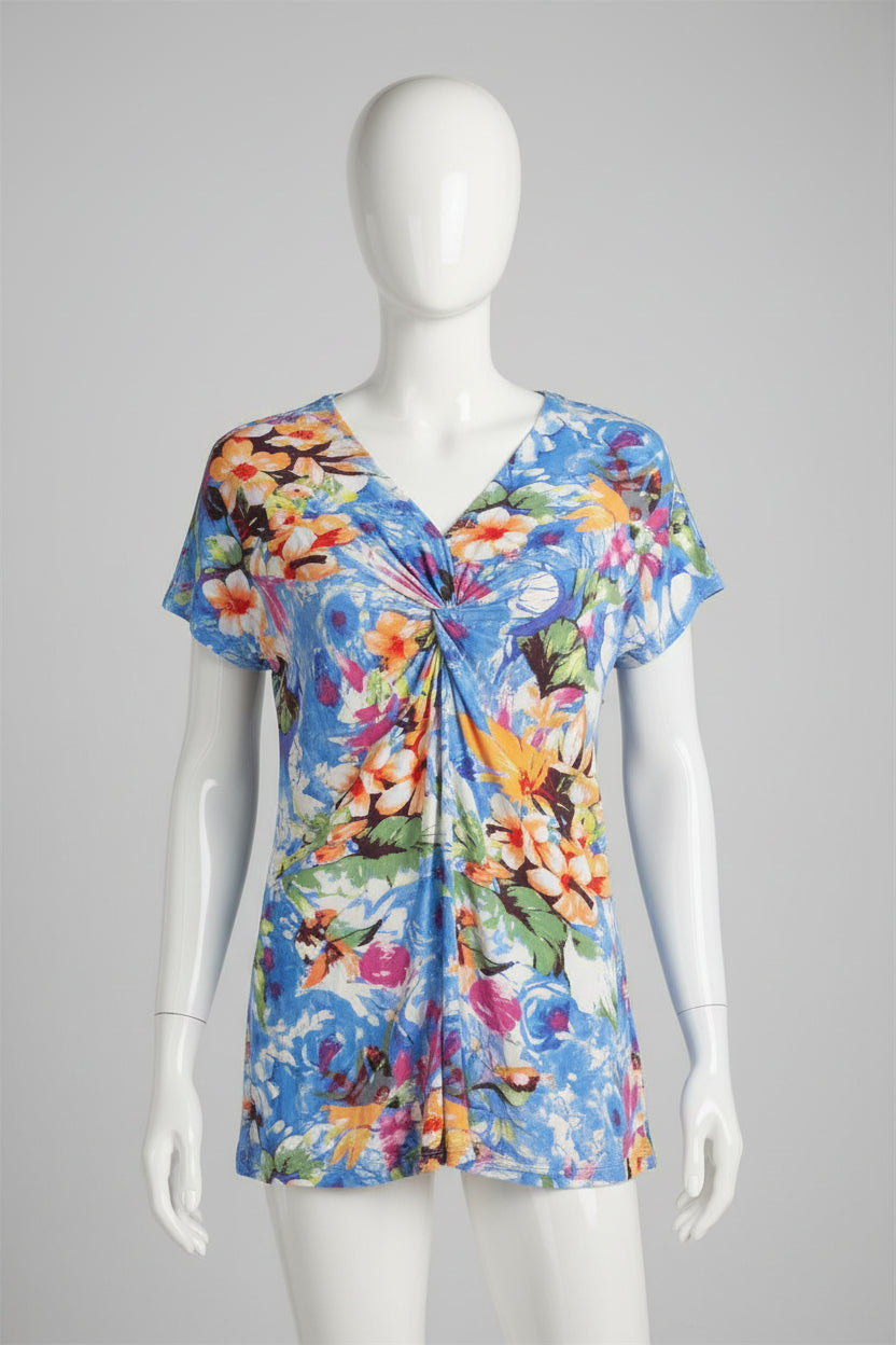 Haut femme fleurie - Taille XL